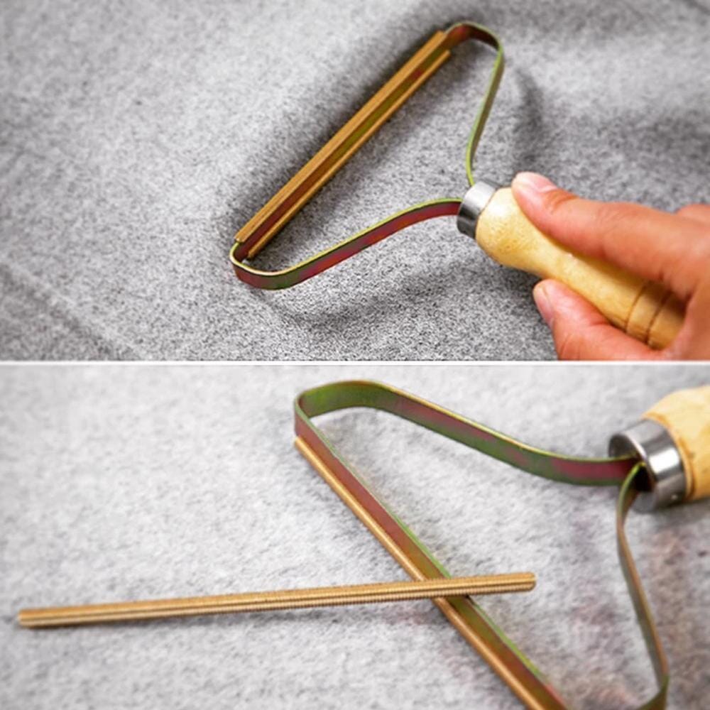 Portable lint shaver