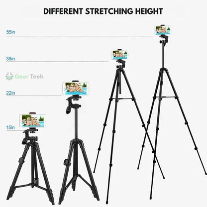 Skanto | Extendable Phone Stand with Bluetooth Remote - Versatile Selfie Stick and Tripod