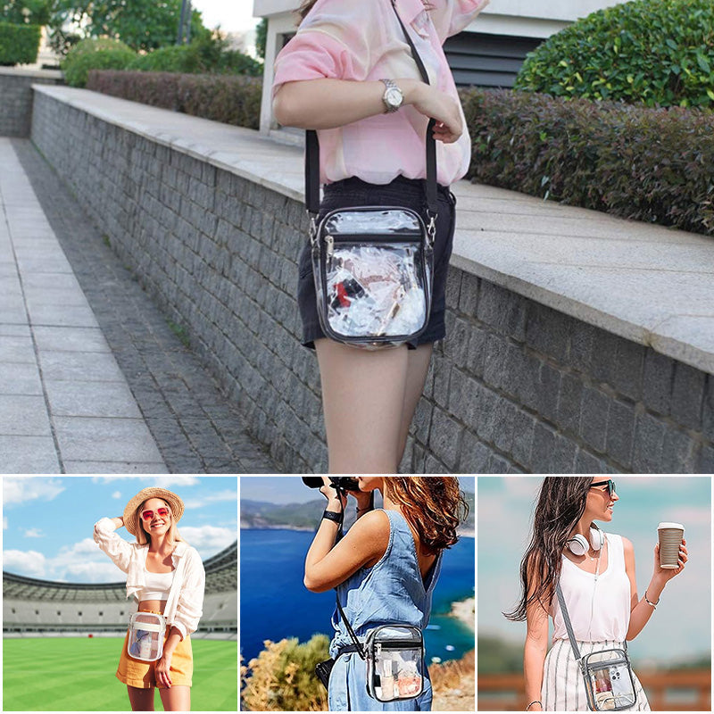 Skanto | PVC Clear Crossbody Bag