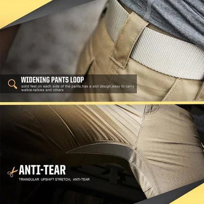 Skanto Skanto | Outdoor Tactical Waterproof Pants Arm Fan Multi-Pocket Combat Trousers Ripstop Water-Repellent Quick Dry Hiking Cargo Pants