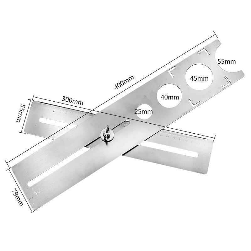 BowLift | Stainless Steel Tile Hole Locator