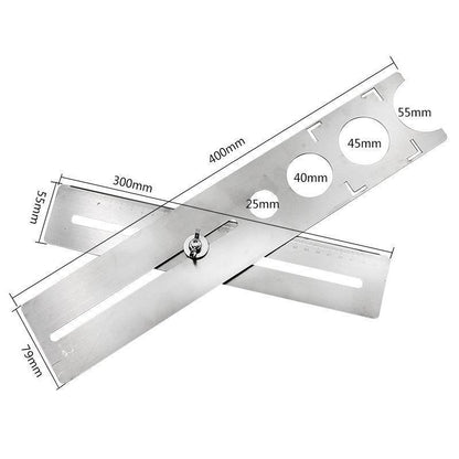 BowLift | Stainless Steel Tile Hole Locator