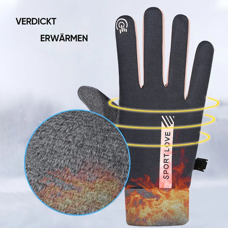 BowLift | Waterproof finger touchscreen gloves, non-slip and cold-resistant