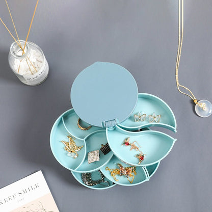 Brehn | Jewelry Box - 360° rotatable storage box for jewelry, maximum protection and organization