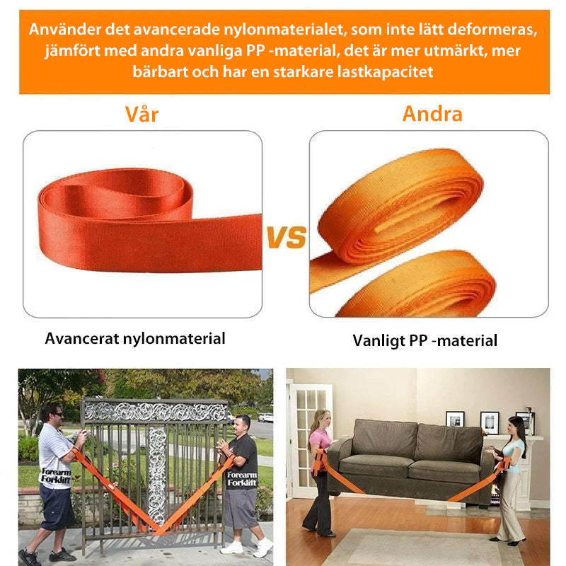 Skanto | Adjustable Furniture Moving Straps and Lifting Straps - 2 Pack