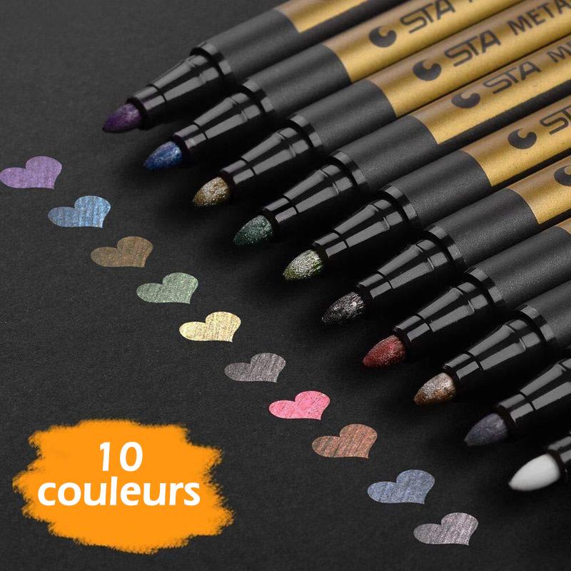 Waterproof Acrylic Marker (10 Colors) | Bowlift