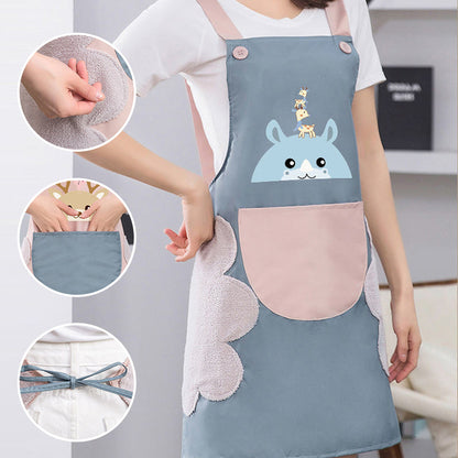 Cartoon Cute Little Deer Apron | Bowlift