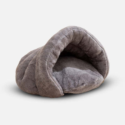Calming Cave Dog Bed – RelaxNest Comfort Bowlift