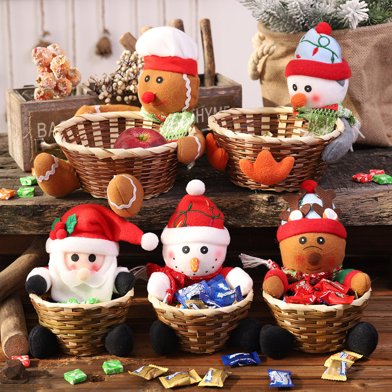 Skanto | Christmas Candy Woven Basket