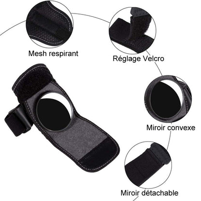 Safety mirror armband for bicycle | Karnz