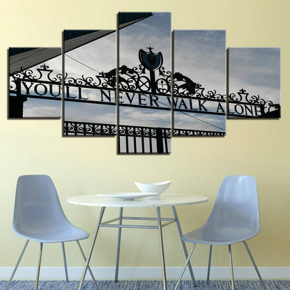 "You'll Never Walk Alone Again" 5 Piece - Canvas Wall Art Painting | Bowlift