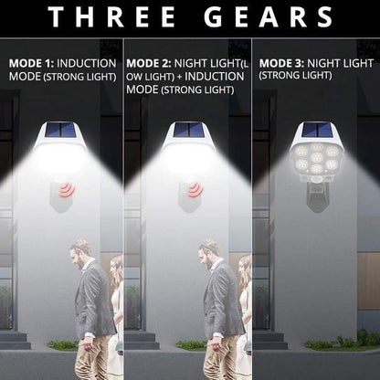 BowLift | Camera-like Motion Sensor Solar Light