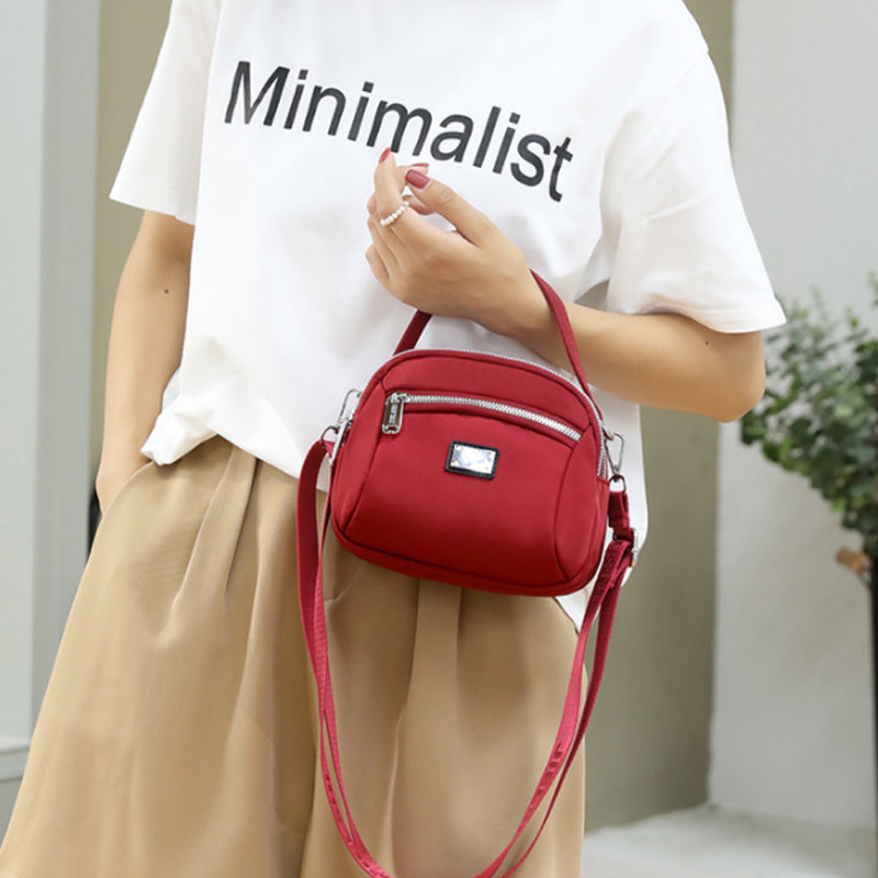 BowLift | Lightweight Solid Nylon Shoulder Bag
