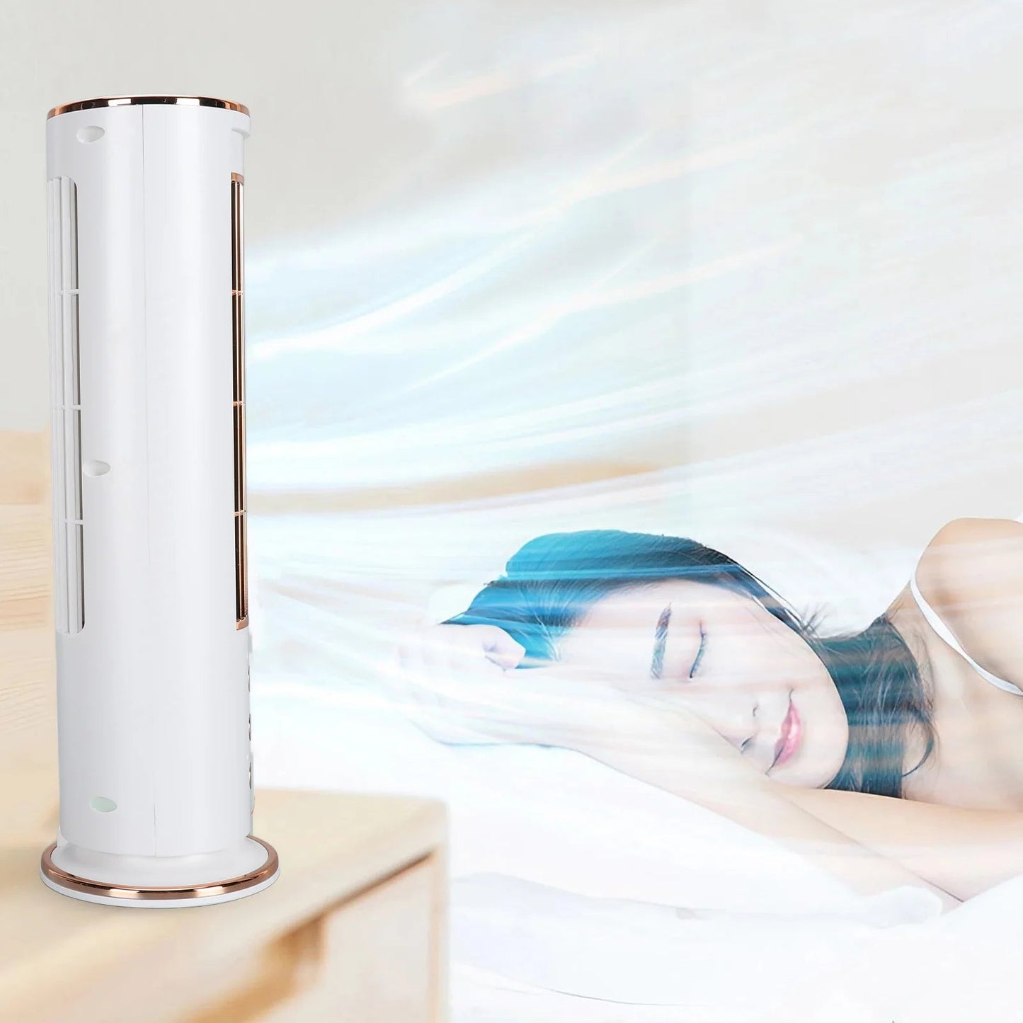 Bladeless Desktop Air Cooler with Remote Control | Karnz