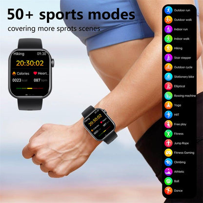 Skanto | Blood Glucose Blood Pressure Blood Oxygen Sleep Monitor Waterproof Smartwatch