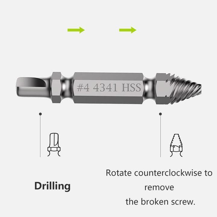 BowLift | Screw extractor (4 pcs./5 pcs./6 pcs.)