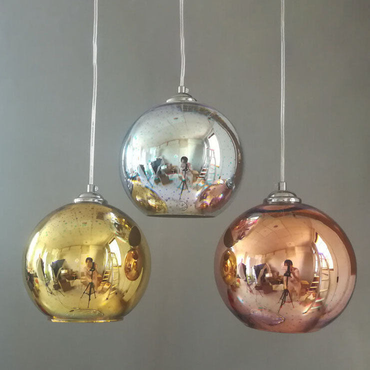Frendorf | 3D Fireworks Glass Pendant Light | Creative Colored Glass Design