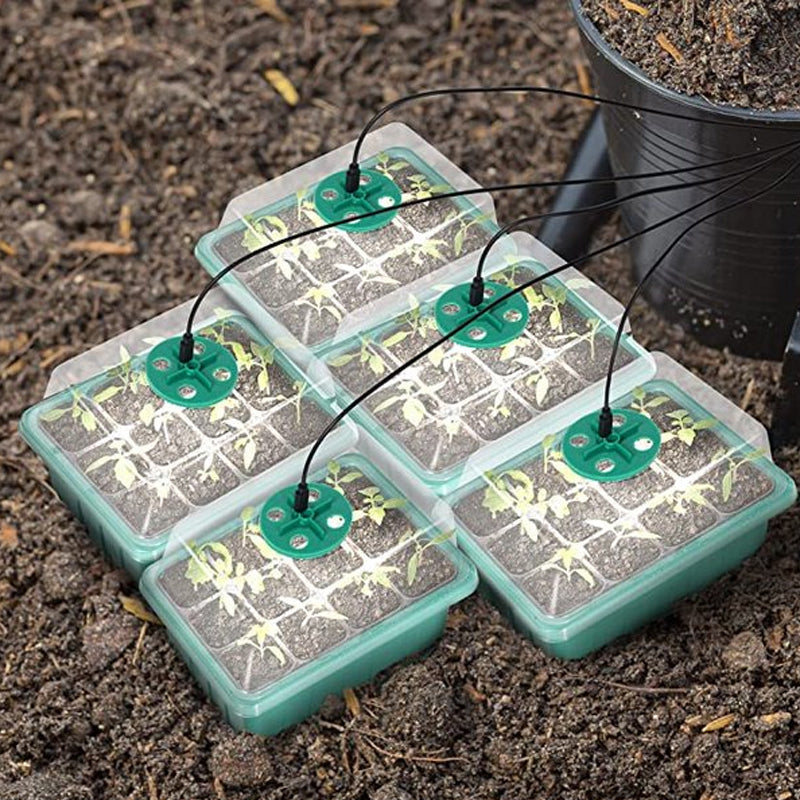 Seed Starter Trays with Grow Light, 5 sets | Bowlift