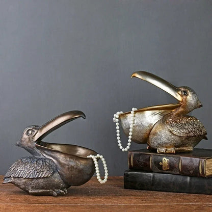 PelicanStyle Organizer – Decorative Storage Figure for Keys and Accessories | Bowlift