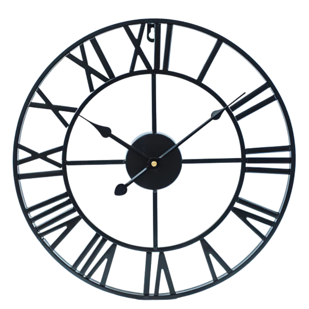 Exclusive large wall clock in a modern look by Framer