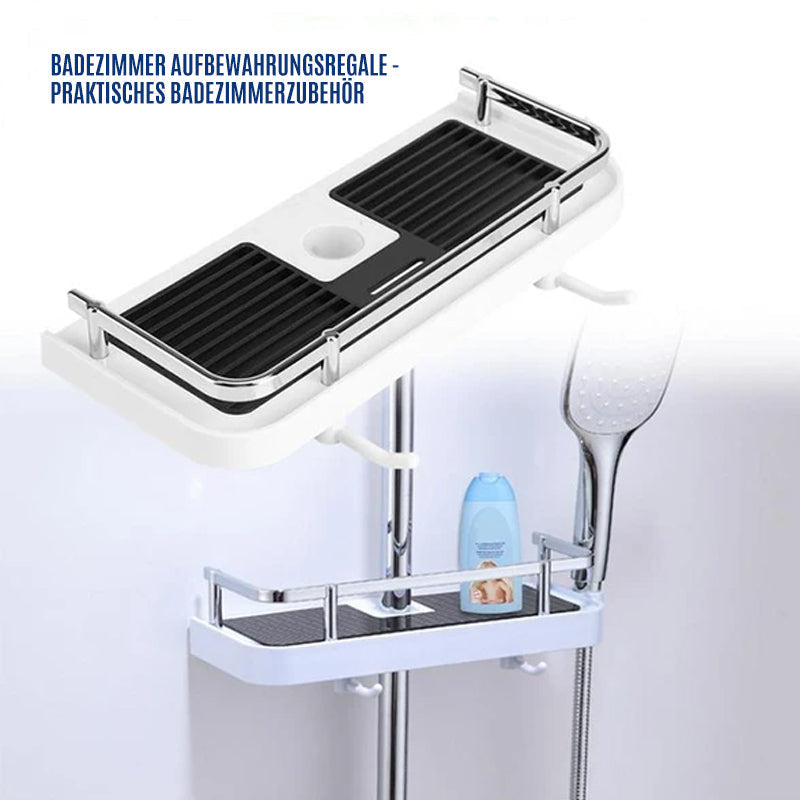 Shower Rod Storage Rack | Karnz
