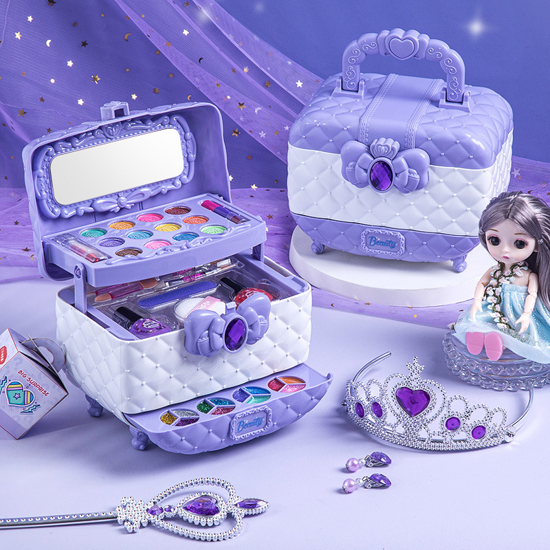 Skanto | Princess Glamour – Kids Makeup Play Set | Safe & Fun Pretend Play