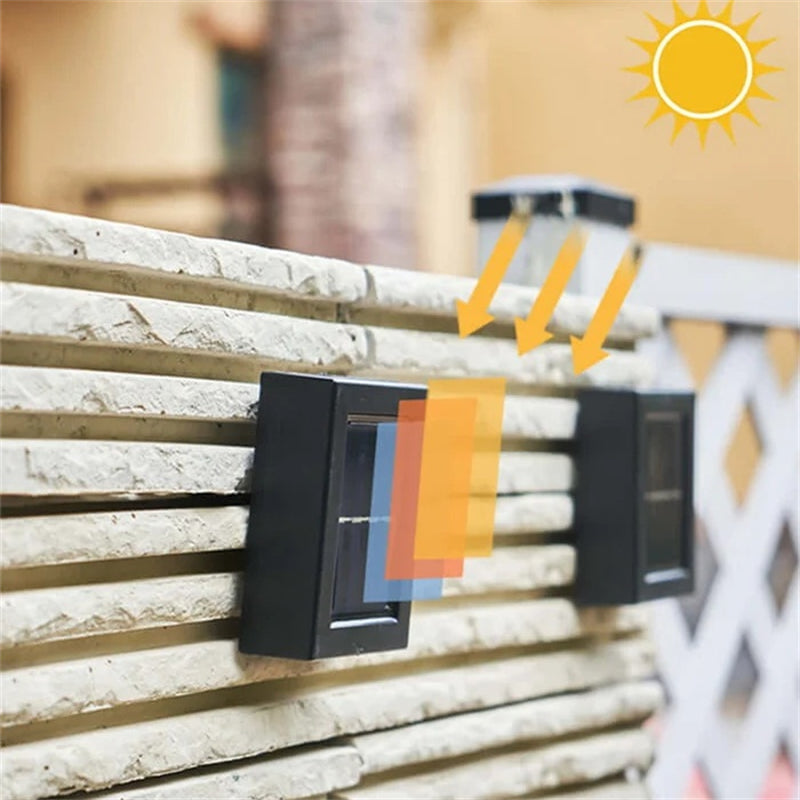 Skanto | Waterproof Solar-Powered Outdoor Patio Wall Light