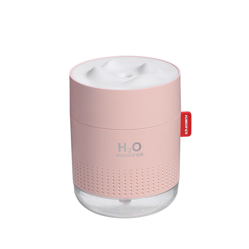 Brehn | USB Ultrasonic Silent Humidifier, with fine mist spray, two light modes, 500ml water tank and anti-dry burning protection, for sleeping, working, studying and more