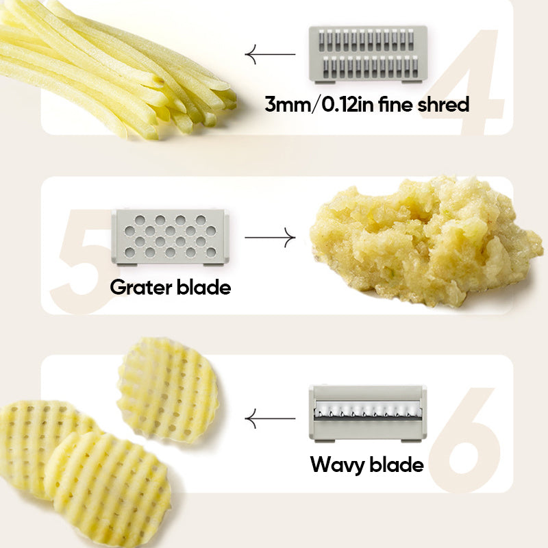 Skanto | Stainless Steel Multifunctional Vegetable Chopper