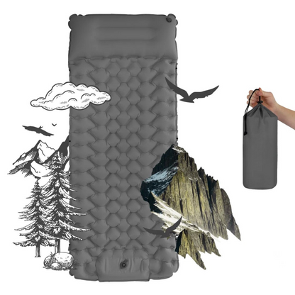 Skanto | AirLite Self-Inflating Sleeping Pad – Lightweight, Compact & 10 cm Thick Comfort