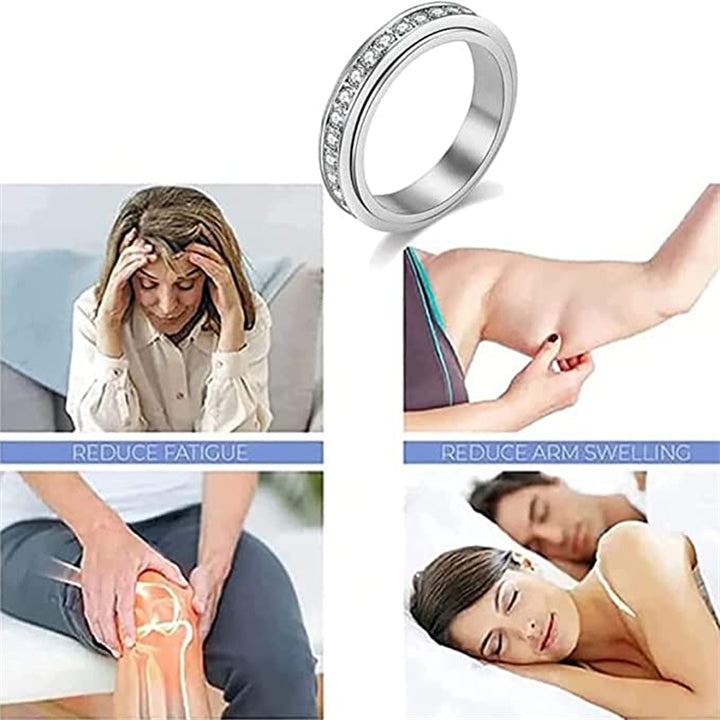 BowLift | Thermogenic moissanite rotating ring