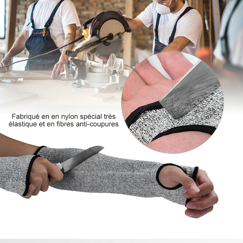 Cut-resistant arm guard sleeves | Bowlift