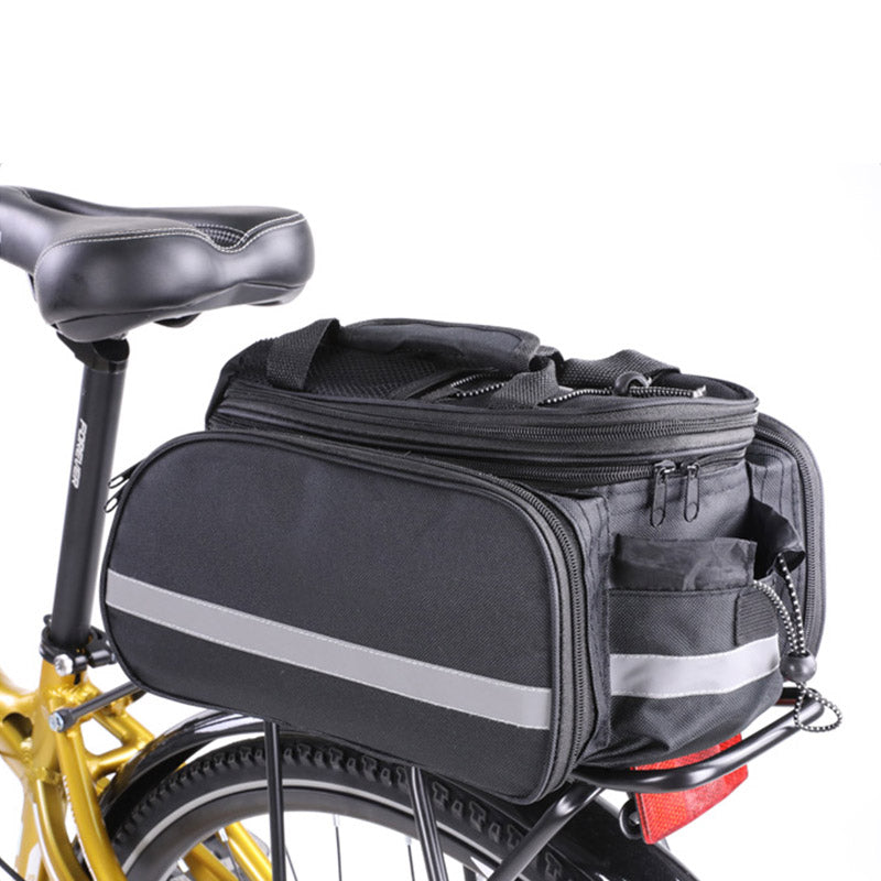 Foldable storage bag for the bicycle rear seat | Karnz