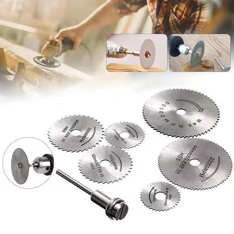 Skanto | Set of 6pcs Metal HSS Circular Saw Blades