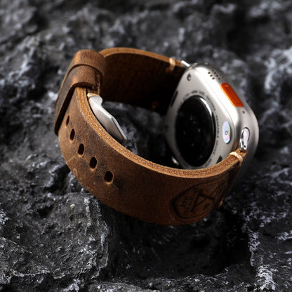 BowLift | Handmade Vintage Leather Apple Watch Band