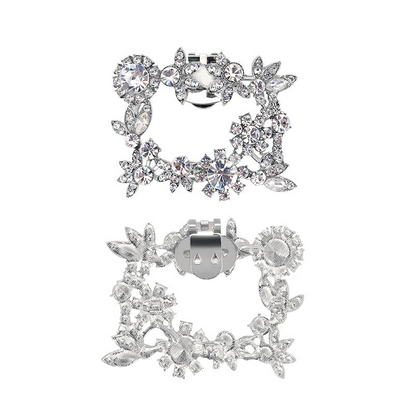 Skanto | Detachable Rhinestone Heels with Buckle