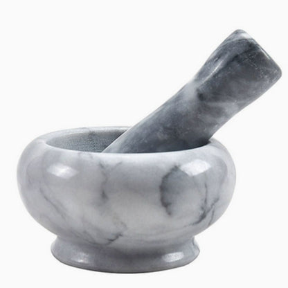 Skanto | Marble Mortar and Pestle Set