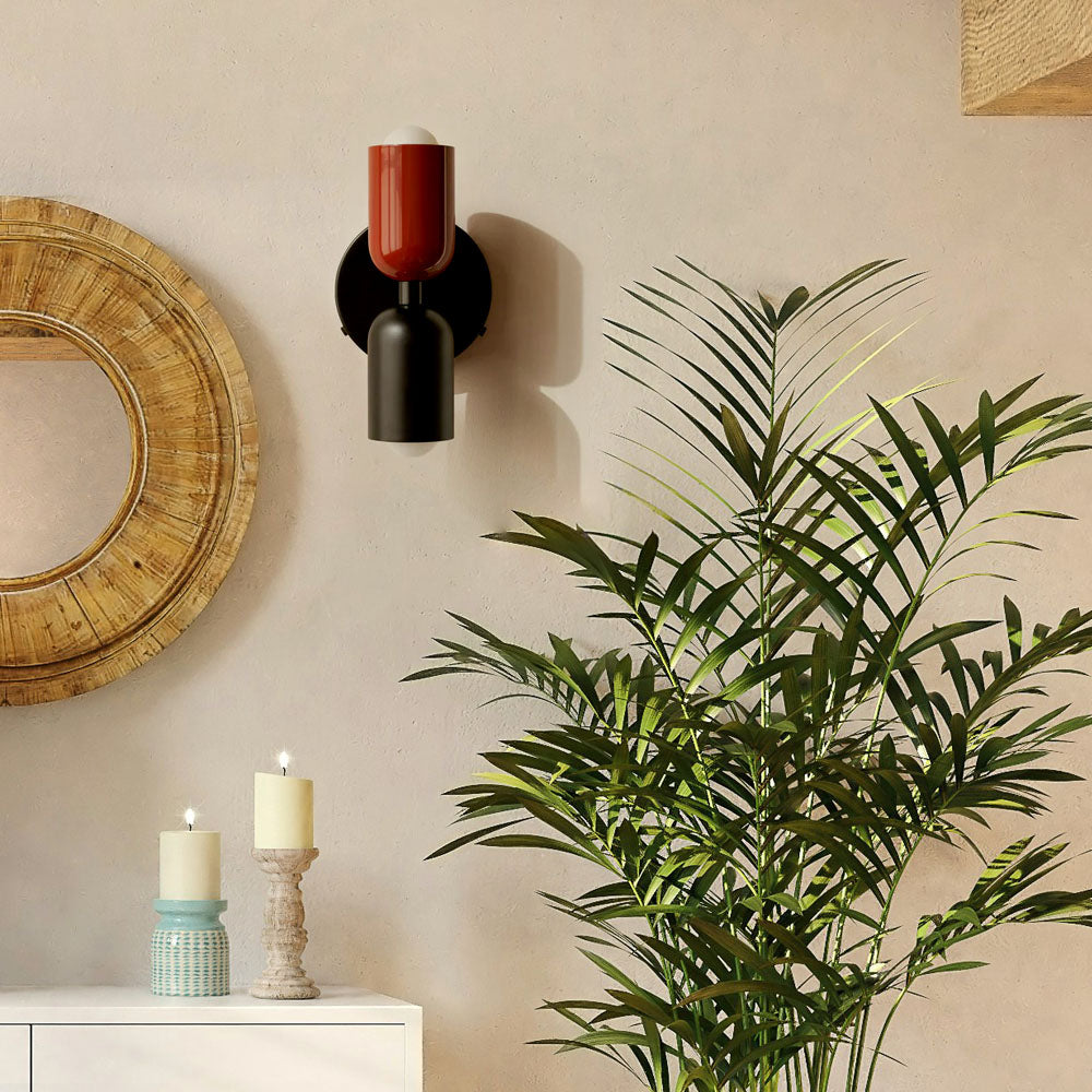 BowLift | Modern Vintage Double-Headed Utility Room Wall Light - Stylish Illumination for Contemporary Spaces