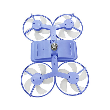 Modern ceiling fan with four blades and light | Karnz
