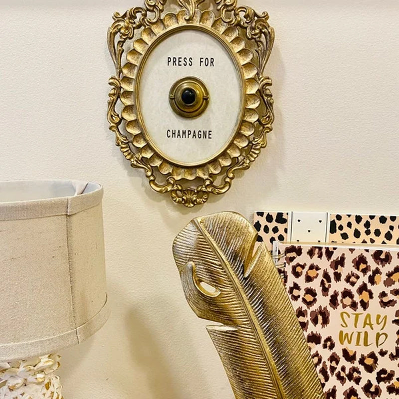 Champagne Doorbell | Bowlift