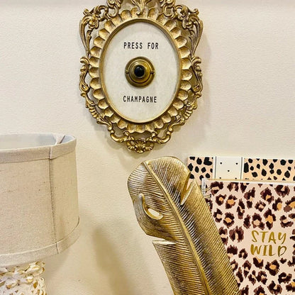 Champagne Doorbell | Bowlift