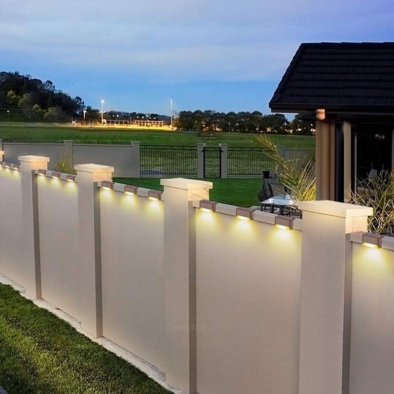 Waterproof Outdoor Stair Solar Lights (4 Pack)