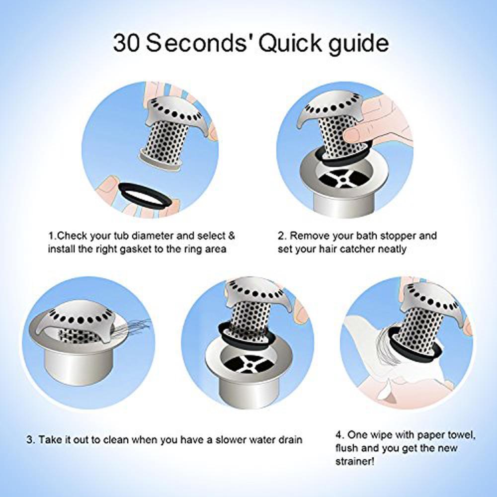 Drain Hair Catcher Strainers | Karnz