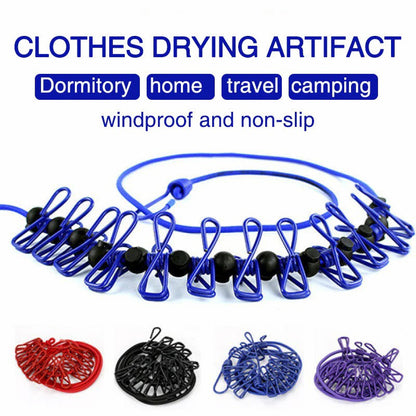 BowLift | Portable Elastic Travel Clothes Rack