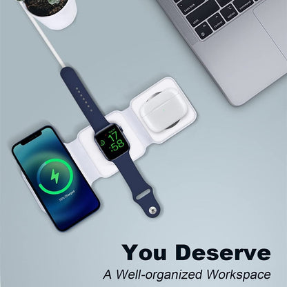 3 in 1 Wireless Magnetic Charger | Karnz