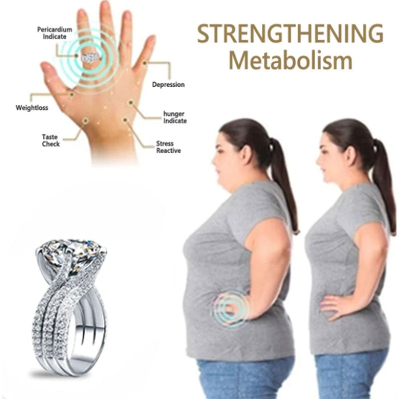 BowLift | Magnetic Moissanite Lymphatic Drainage Ring