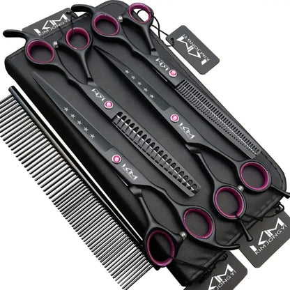 Skanto | TrimPro Pet Grooming Set – Complete Scissor Set for Precise Coat Care