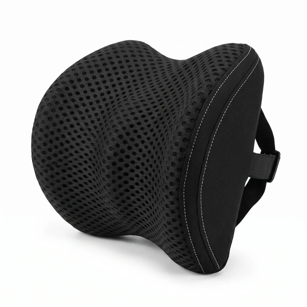 BowLift | Lumbar Support Pillow CoreComfort – Orthopedic Memory Foam Back Cushion for Healthy Posture