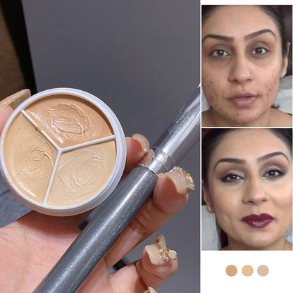 BowLift | Tri-Color Concealer Palette for Acne Spots and Dark Circles