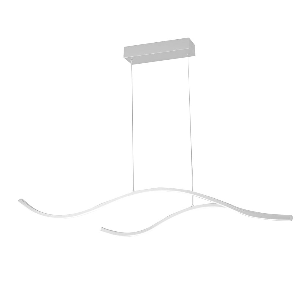Skanto | Designer LED Ceiling Lamp with Wavy Curved Shape